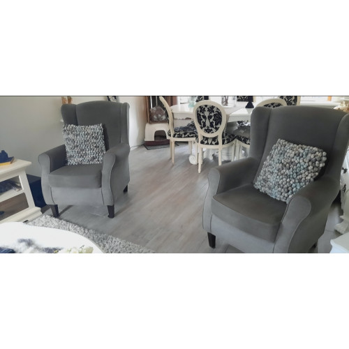 Bankstel Met 2 Fauteuils Vintage Of Tweedehands