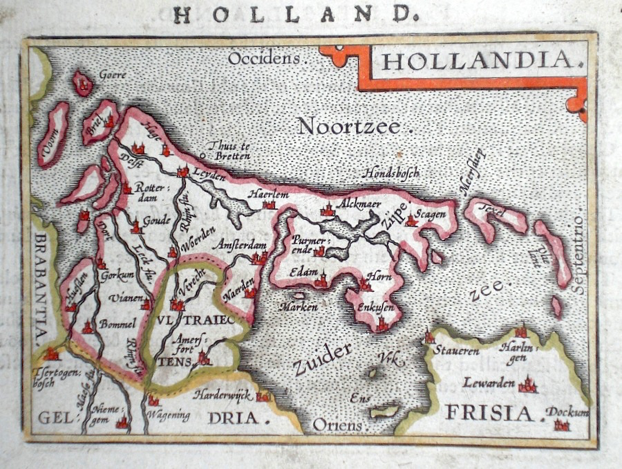 Antique Maps of Holland