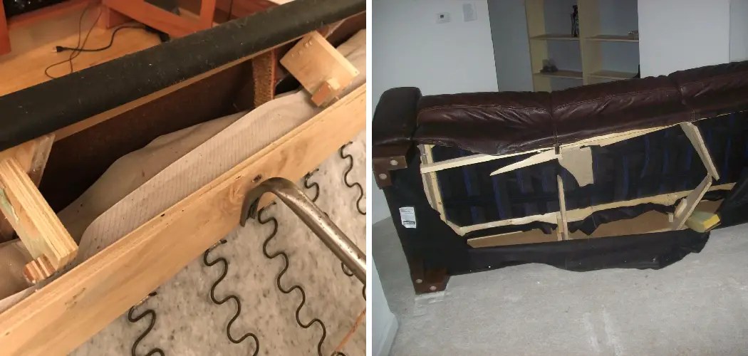 How to Fix Broken Couch Frame 10 Easy Steps (2024)