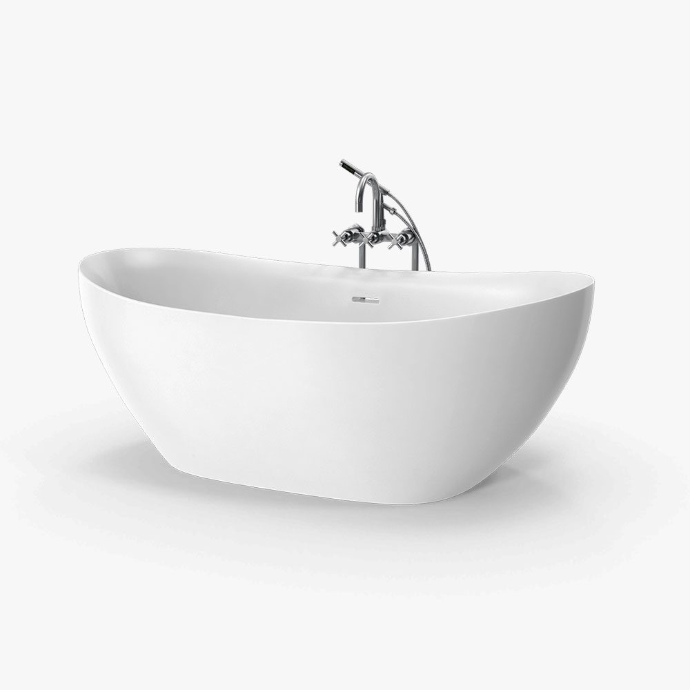 Acrylic Freestanding Bathtub - Furnishings Hub