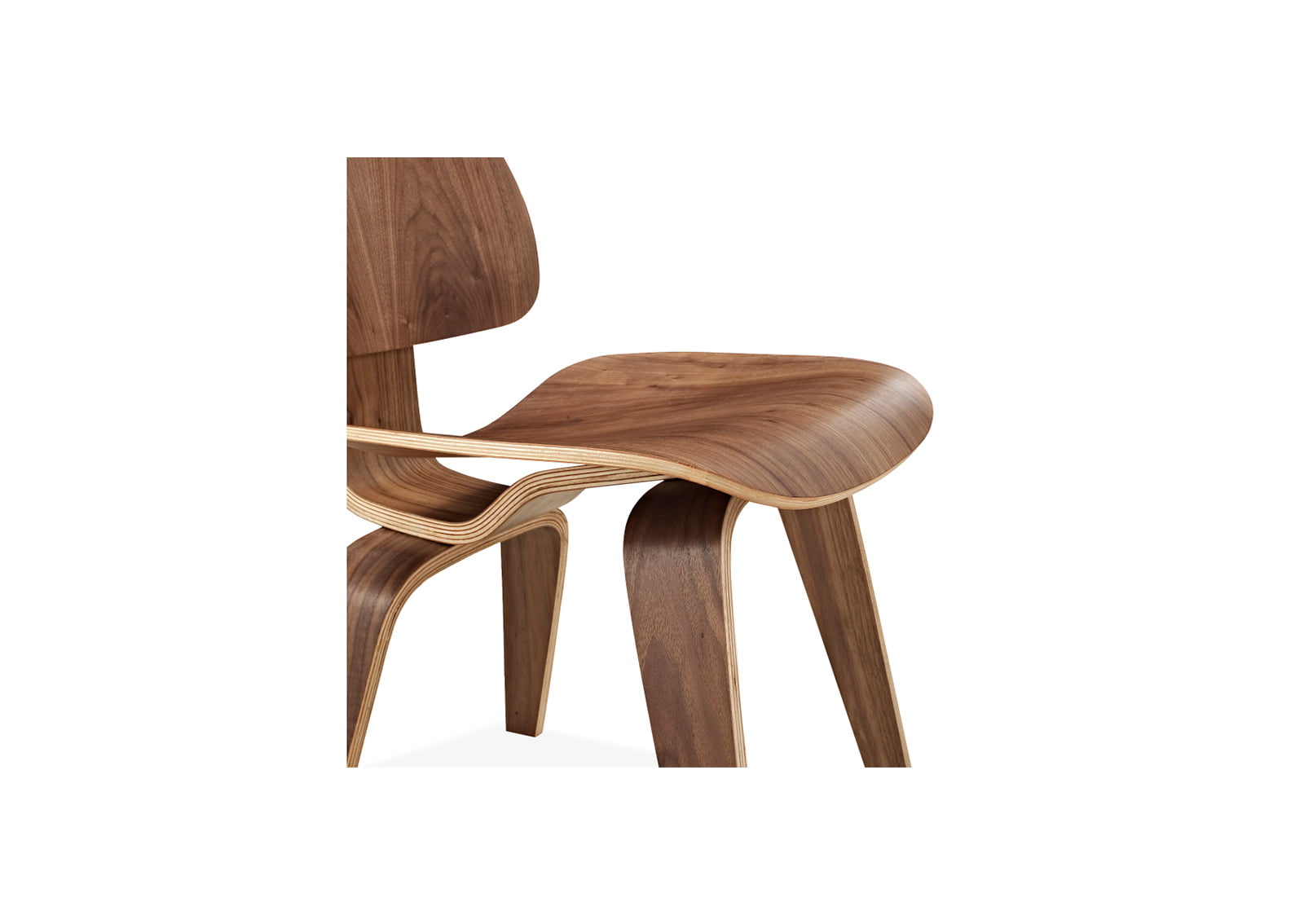 FPlus Molded Plywood Dining Chair Wood Base (DCW) by FurnishPlus