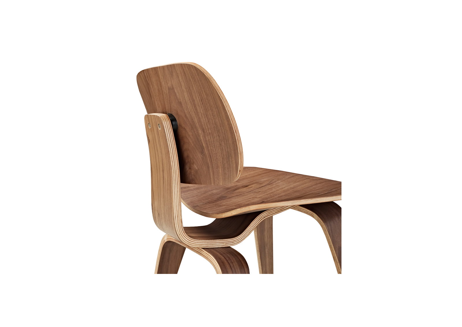 FPlus Molded Plywood Dining Chair Wood Base (DCW) by FurnishPlus