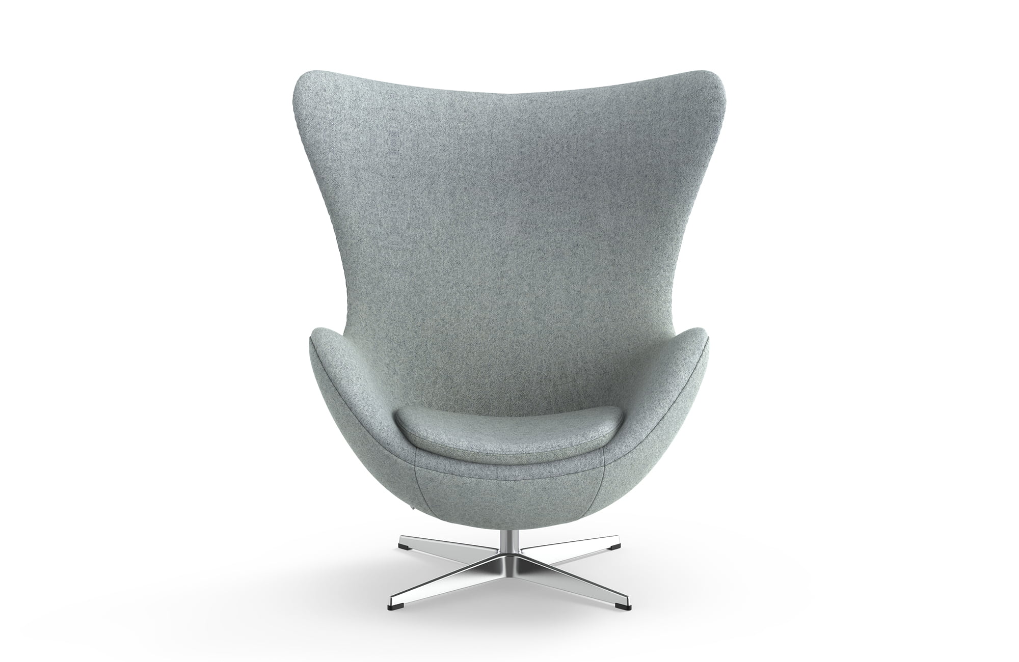 Egg Chair in Canada Imported Italian leather and Cashmere