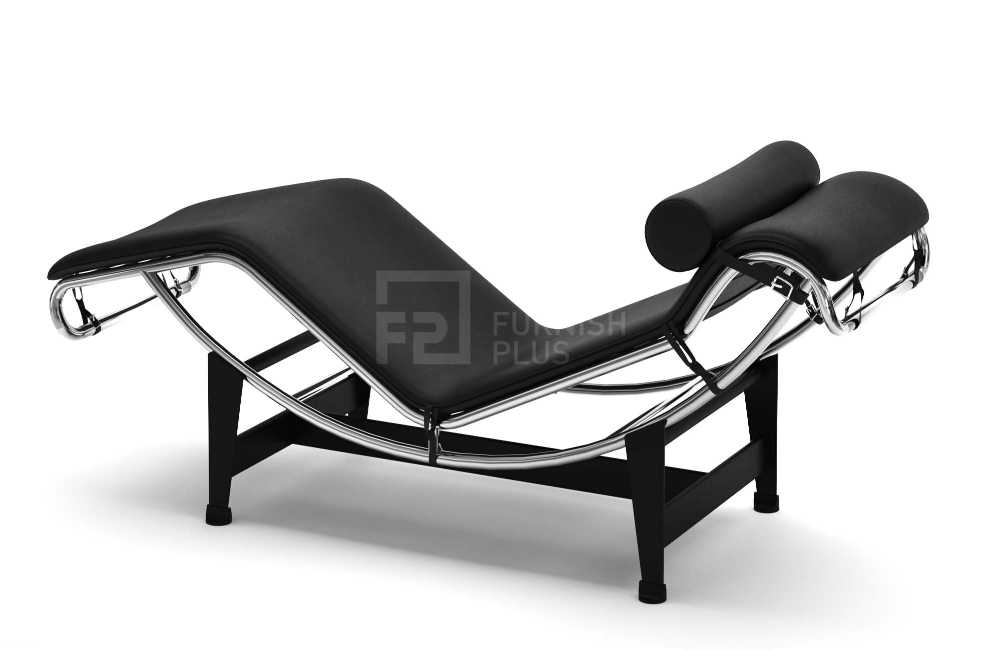 LC4 Chaise Lounge Le Corbusier Style 100 Imported Italian Leather