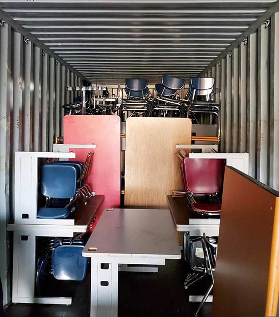 Case Study School Furniture Aids Refugees Furniture Reuse Solutions