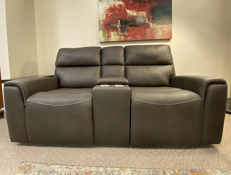 Jarvis Power Reclining Loveseat w/Console Furniture and Things