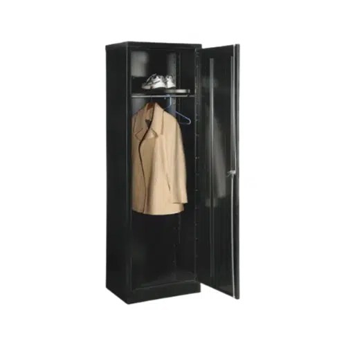 Heavy Duty Single Door Metal Wardrobe Furniture Concepts
