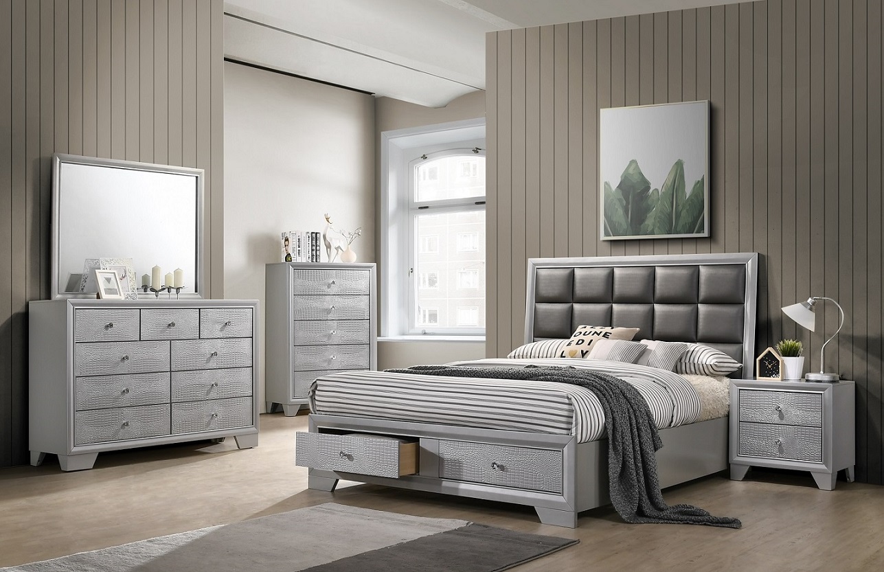 Cindy Platform Bedroom Set (NEW) Furniture Distribution Center