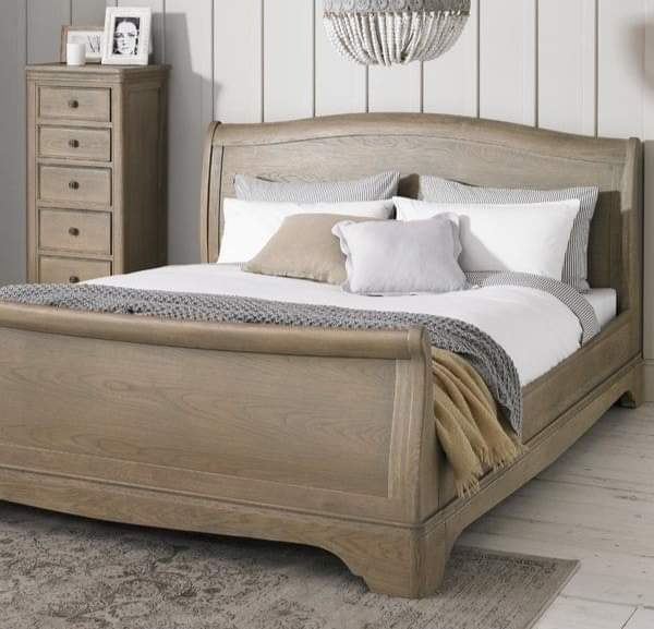 Buy FH1276 Contemporary Bed With Side Tables Online at Discount Price