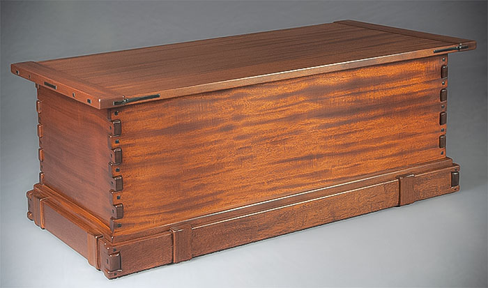 Greene And Greene Blanket Chest Greene & Greene Style Blanket Chest Darrell Peart Furnituremaker