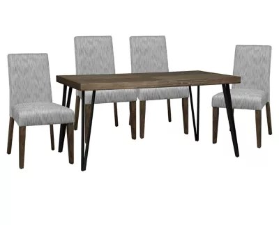 Hazleton 5 Pc. Dining Room Set Furniture Row