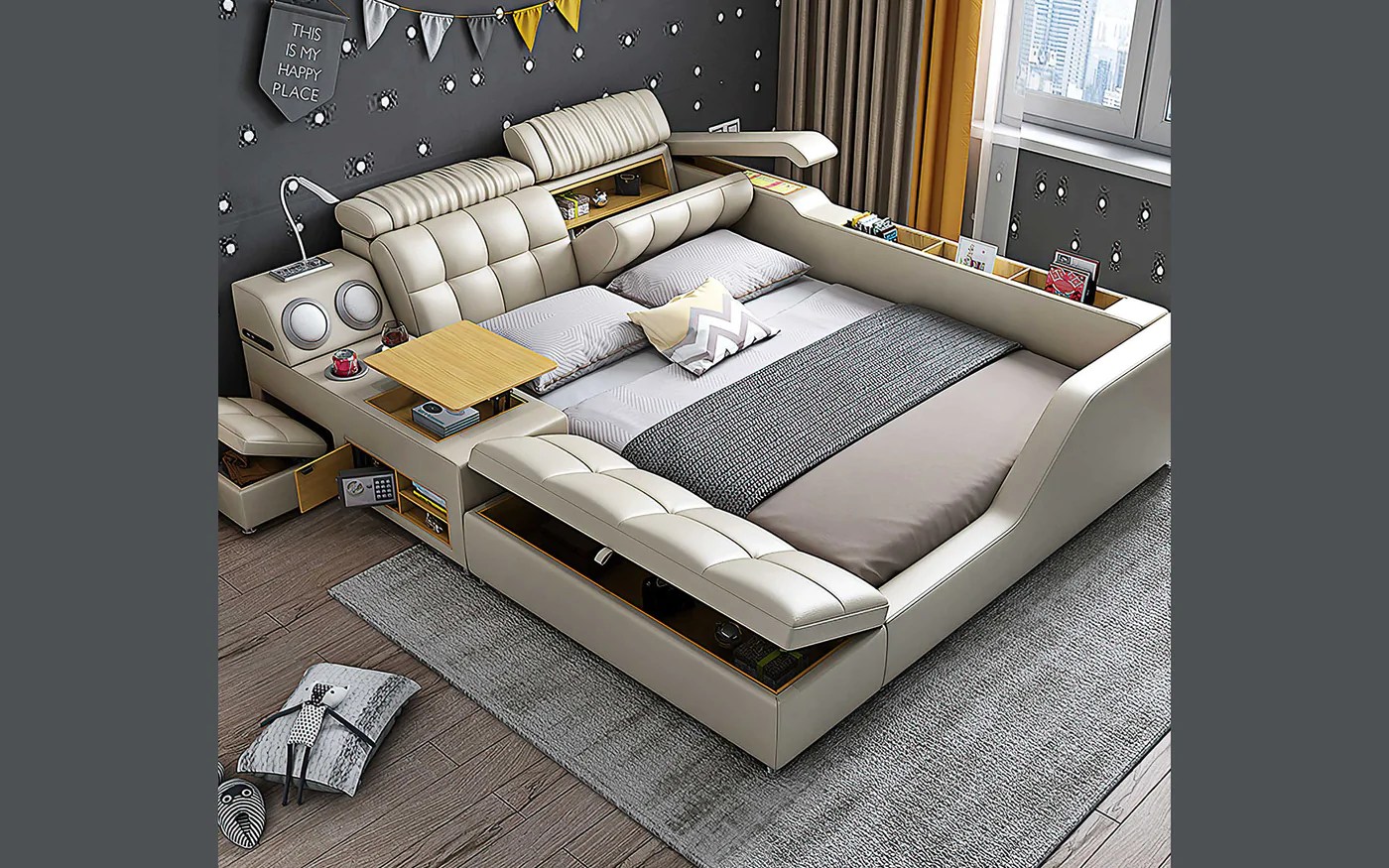 FH4 Modern Smart Bed Multi Functional Furnitures House