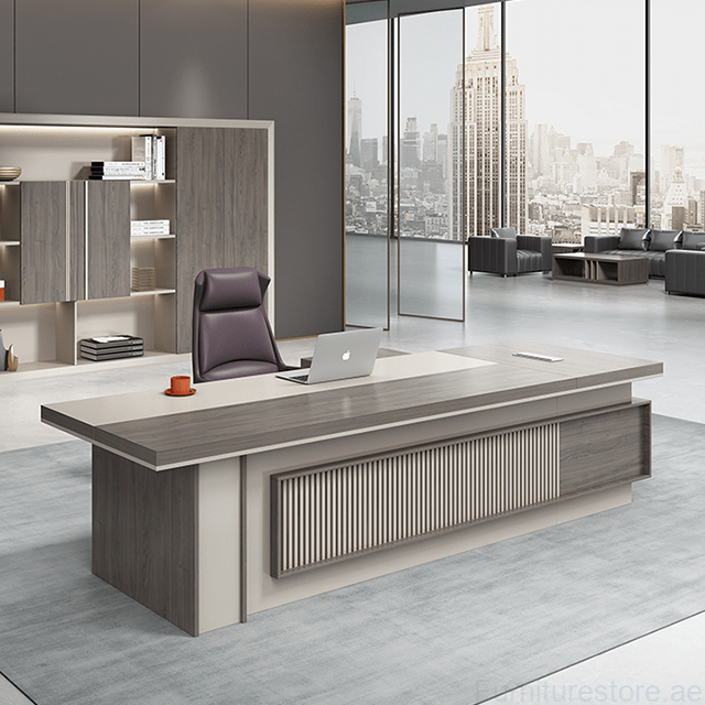 Alhsom Executive Table Smart Office Furniture Dubai Office