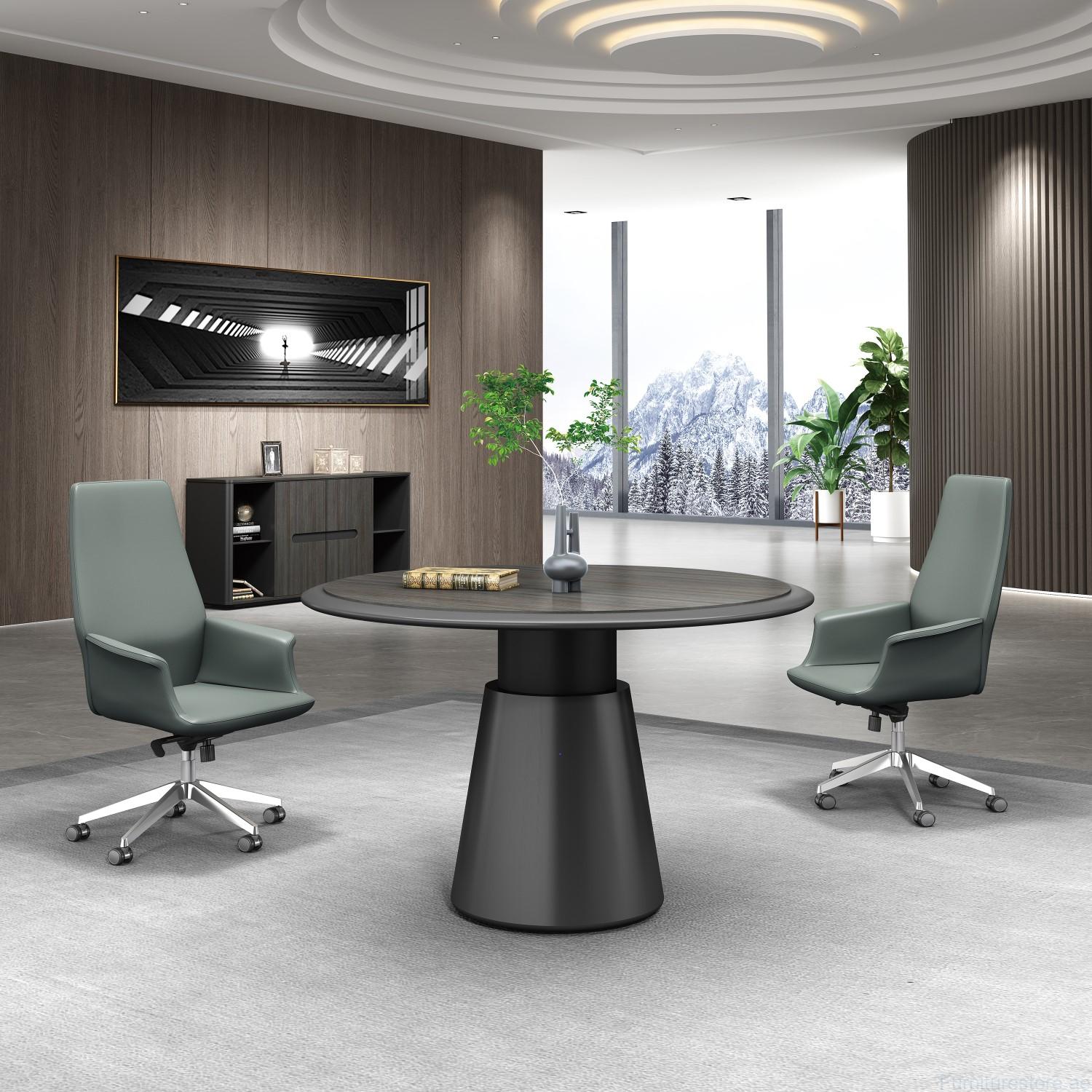 Adelle Round Meeting Table Office Furniture Showroom Dubai Office Furniture In Dubai