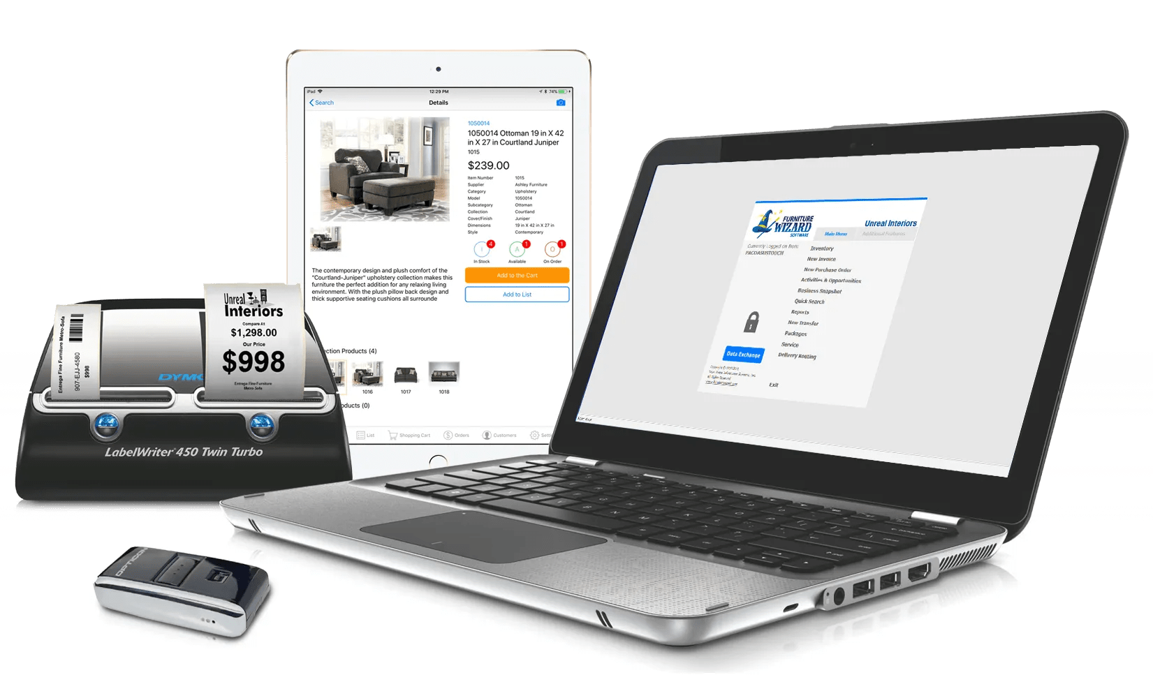 Furniture POS & Inventory Management Furniture Wizard