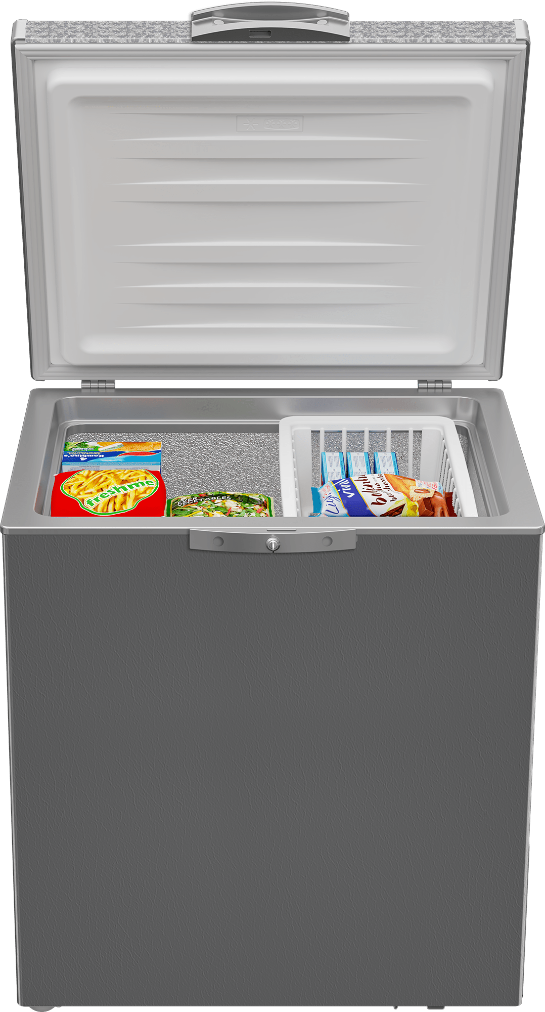 DMF451 Defy 195L Multimode Chest Freezer Metallic Furn Zone