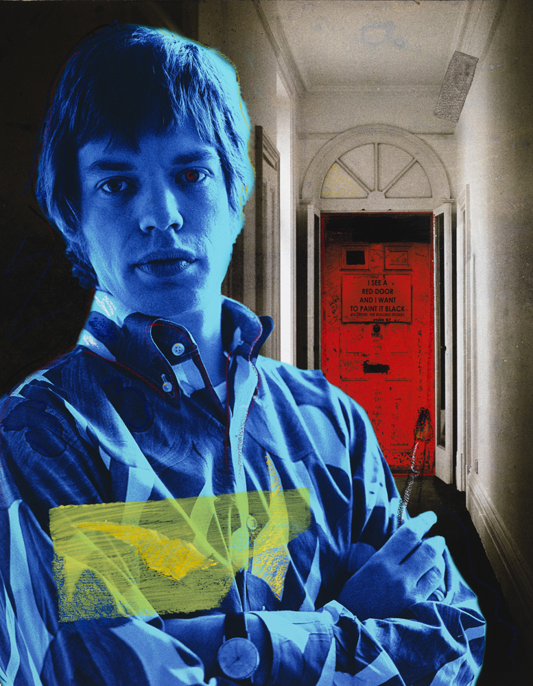 Mick Jagger Paint it Black 2018 Furr x Mankowitz