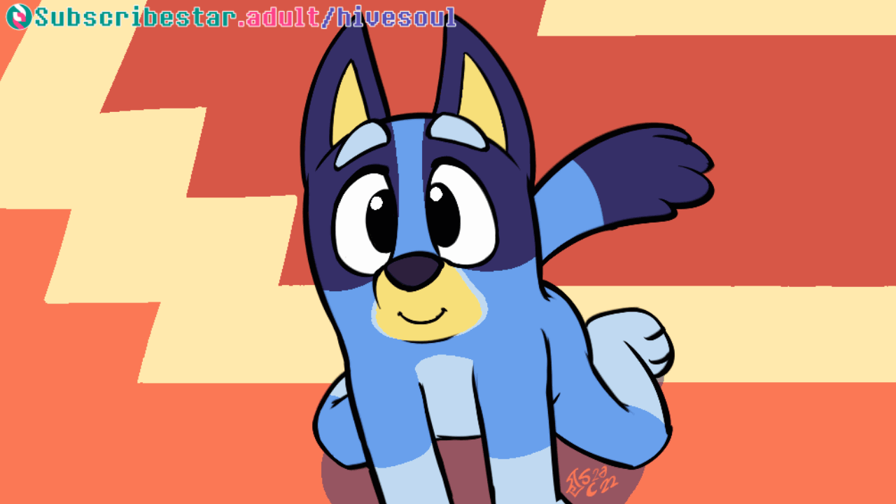 156475 safe, artistsoulcentinel, bluey heeler (bluey), australian