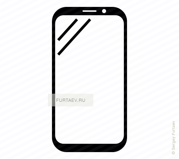 Samsung Galaxy vector icon