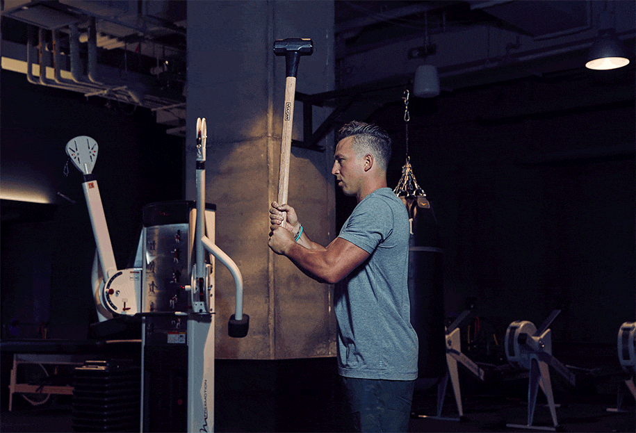 MY WEEKEND WORKOUT SLEDGEHAMMER Furthermore