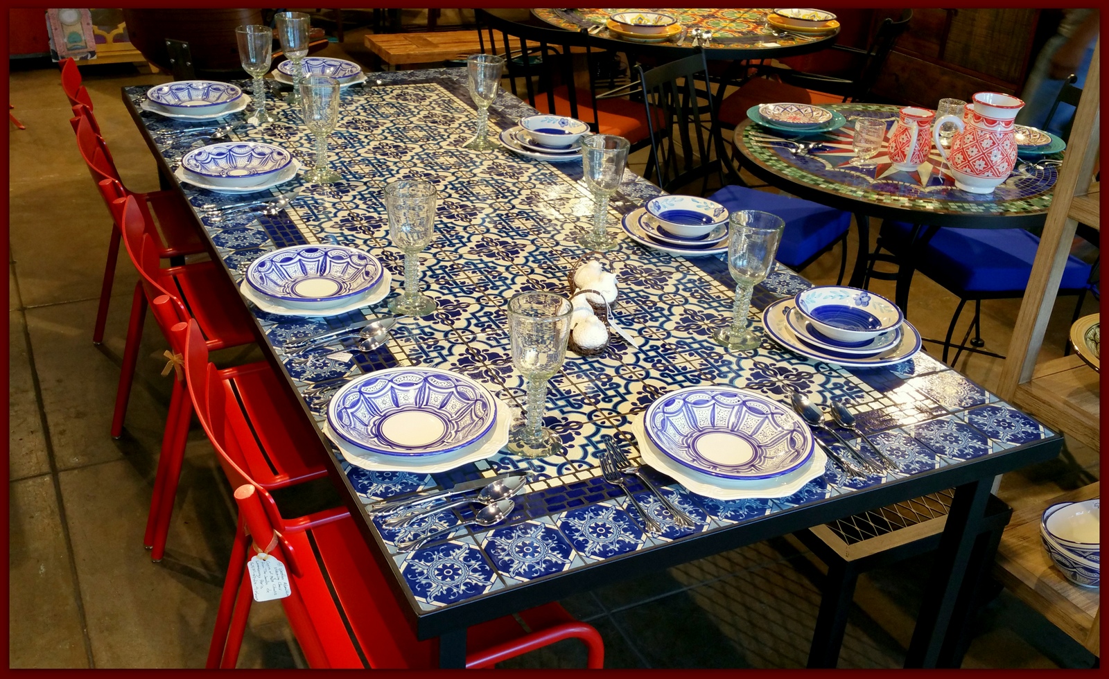 Furthur Wholesale Mosaic Dining Tables (1600 x 980 Pixel)