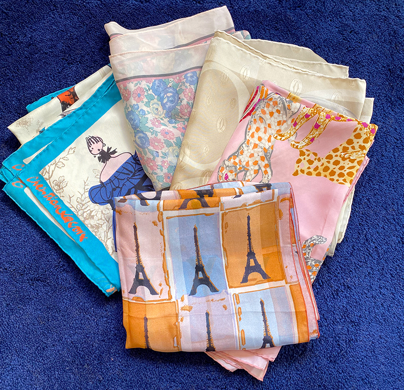 Silk Scarves FUSAC Paris Classifieds