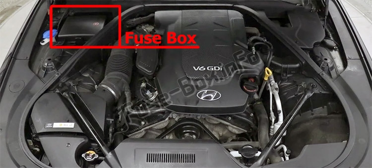 Fuse Box Diagram Hyundai Genesis (DH; 2014-2018)