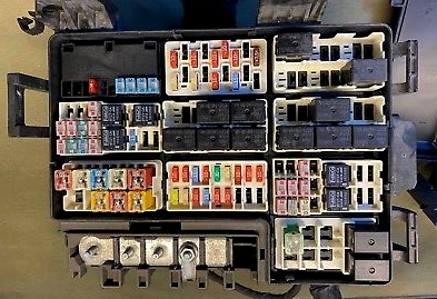 Fuse box diagram Ford F150 2015 - 2020 relay with assignment and location