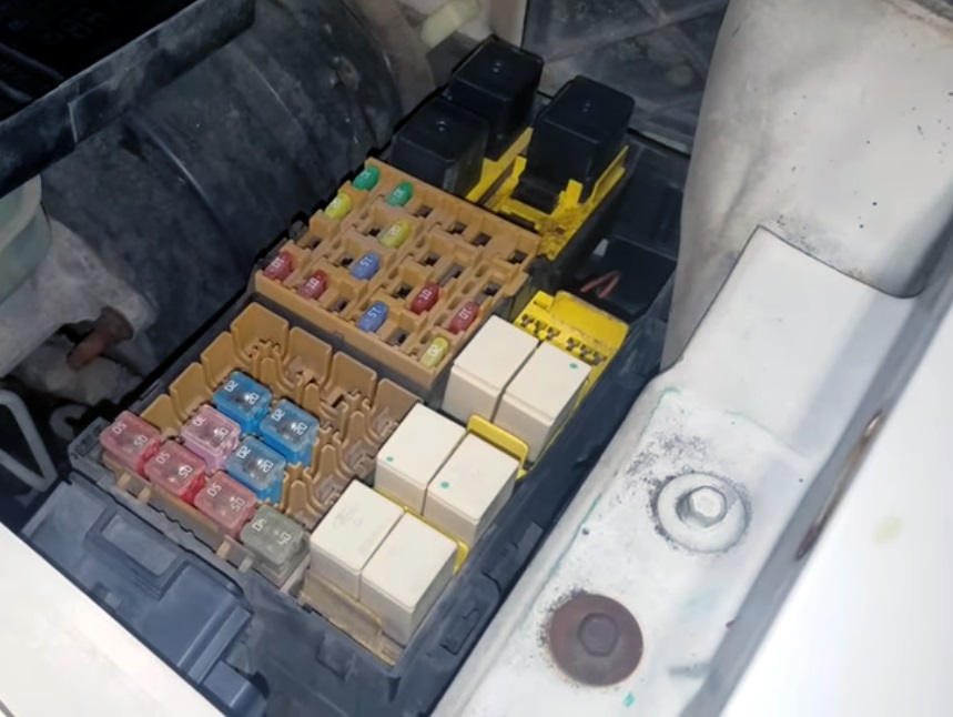 Fuse box diagram Ford Ranger 1998 – 2005 and relay with assignment and