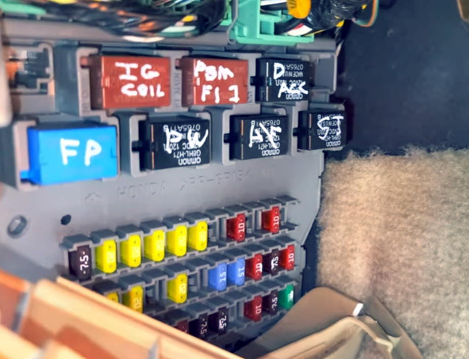 Fuse Box Diagram Honda Odyssey 3g 4g And Relay With, 45 OFF