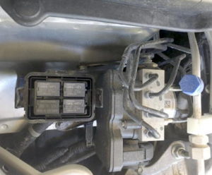 Fuse box diagram Honda Fit Jazz 3G and relay with assignment and location