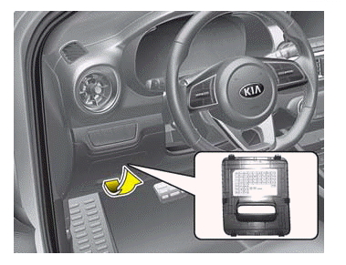 Fuse box diagram Kia Forte 2019 - 2024 relay with assignment and location