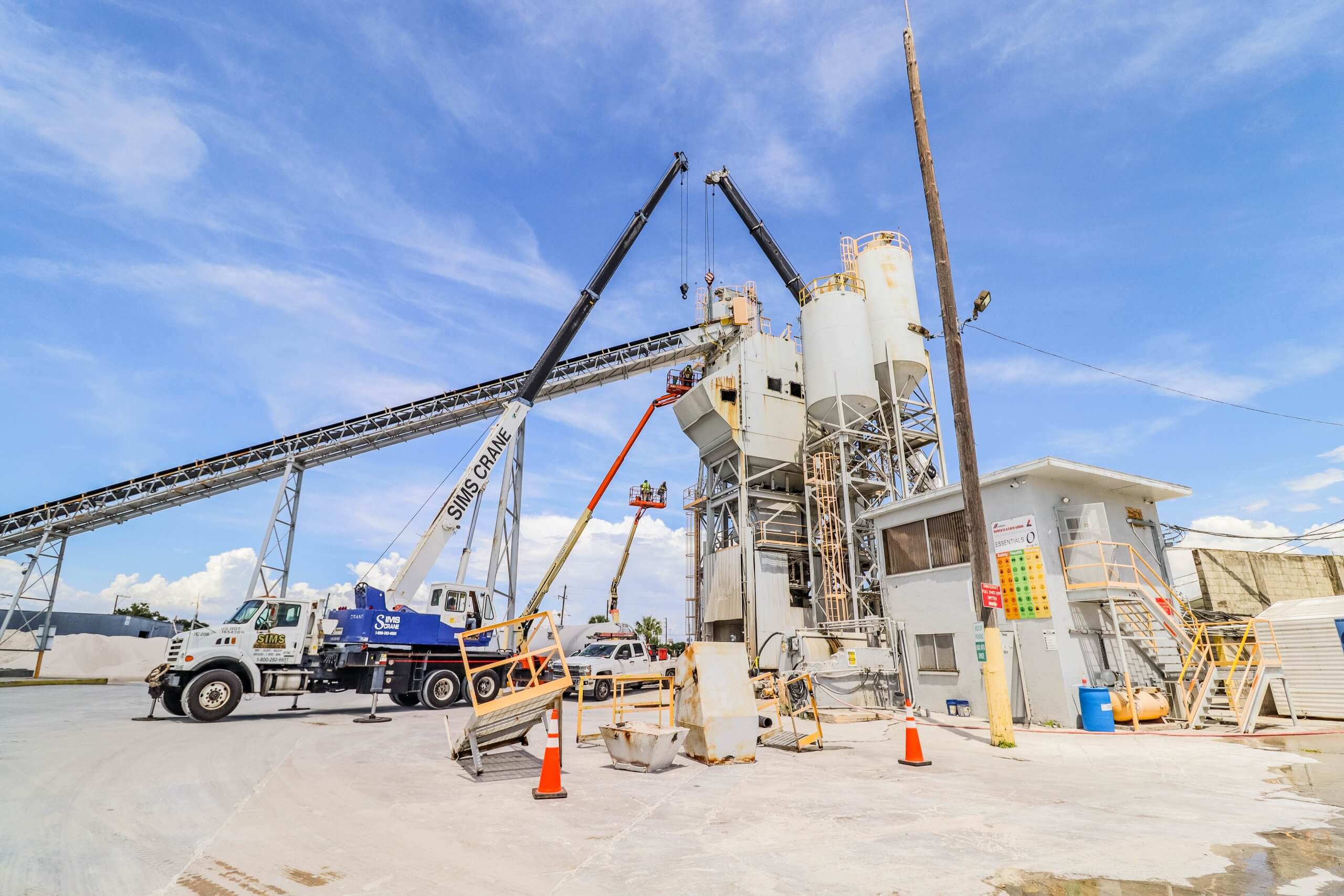 FUSE Field Services Team Aggregate Bin Demo & Install Fuse Fabrication