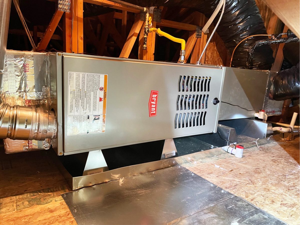 2 Furnaces 801SA36070E14 System installation in [City],