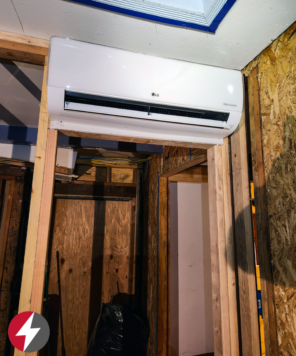 LG Ductless System Installation in Fremont, California