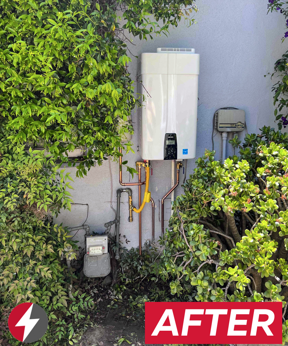 Navien Tankless Water Heater Installation in San Jose, California