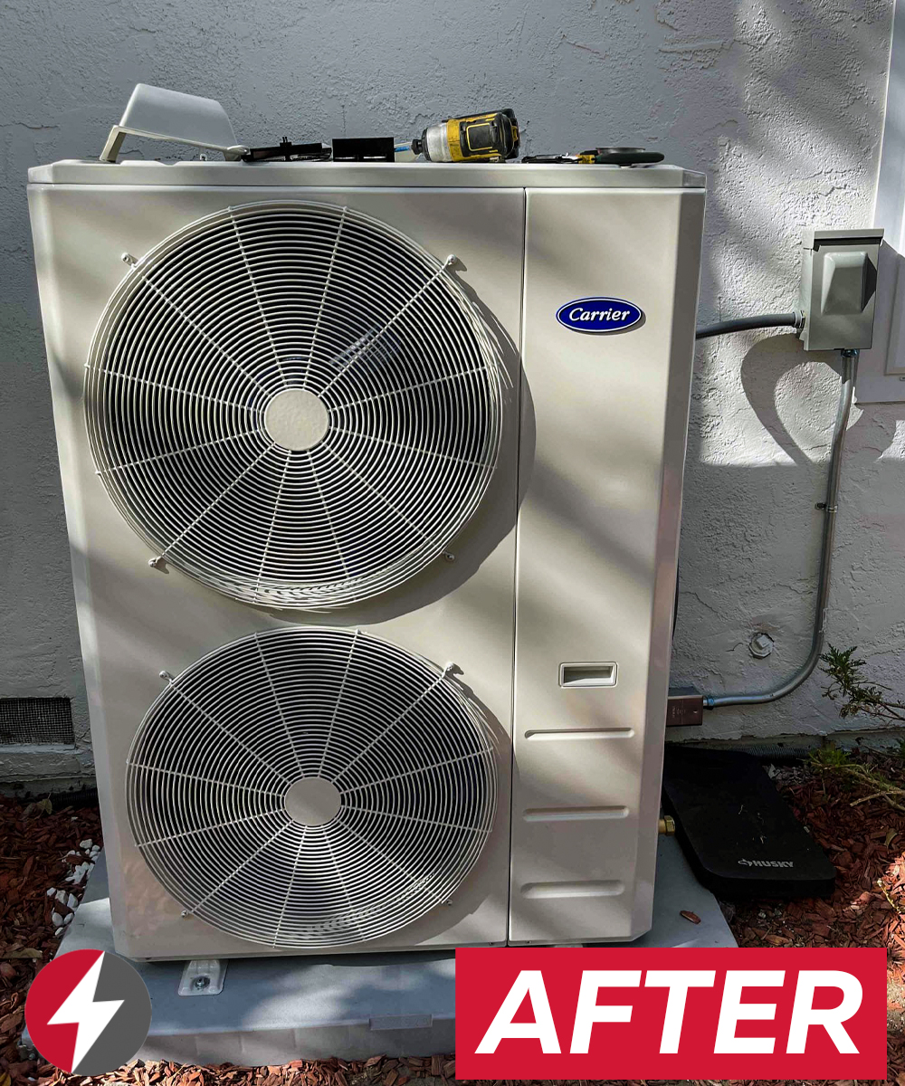 Carrier Comfort Heat Pump Installation in Foster City, CA