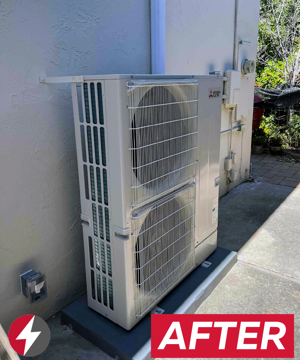 Mitsubishi HVAC System Installation in Sunnyvale, California