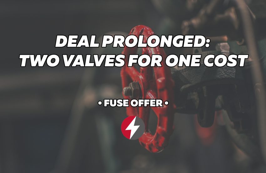 Deal Prolonged Two Valves for One Cost Fuse HVAC, Refrigeration