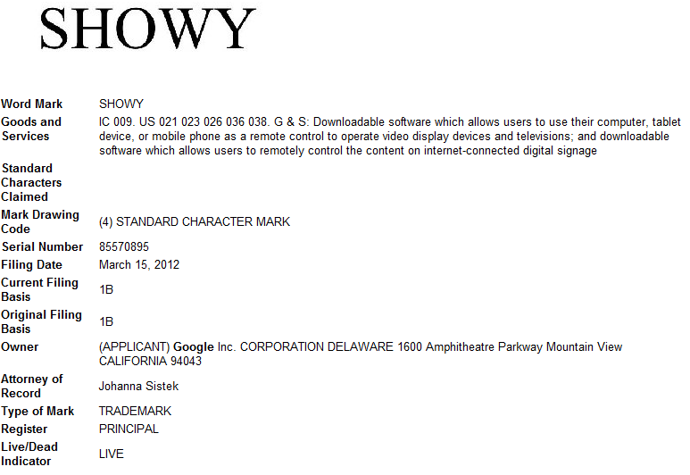 showy definition What is