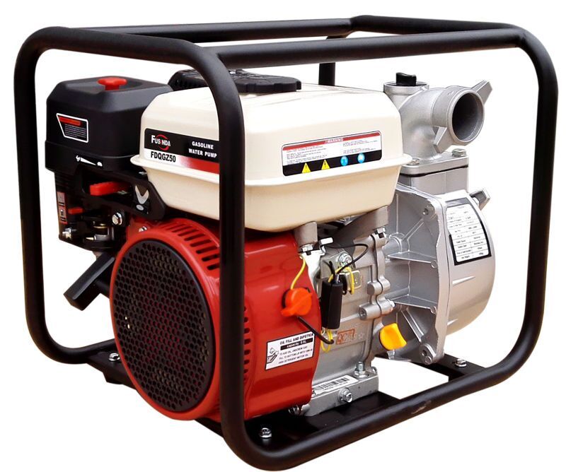 Fusinda Gasoline Petrol Engine Powered 2 Inch Centrifugal Water Pump