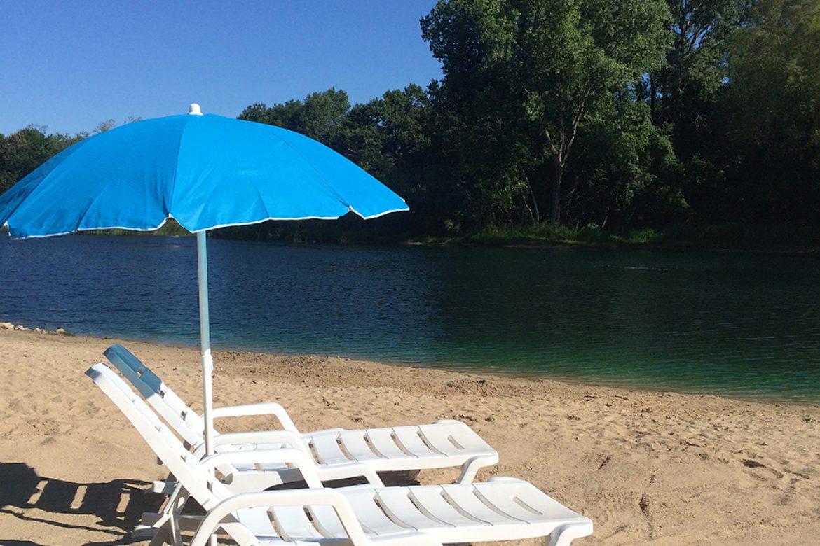 Beach Wisconsin Camping at Green Lake Campground