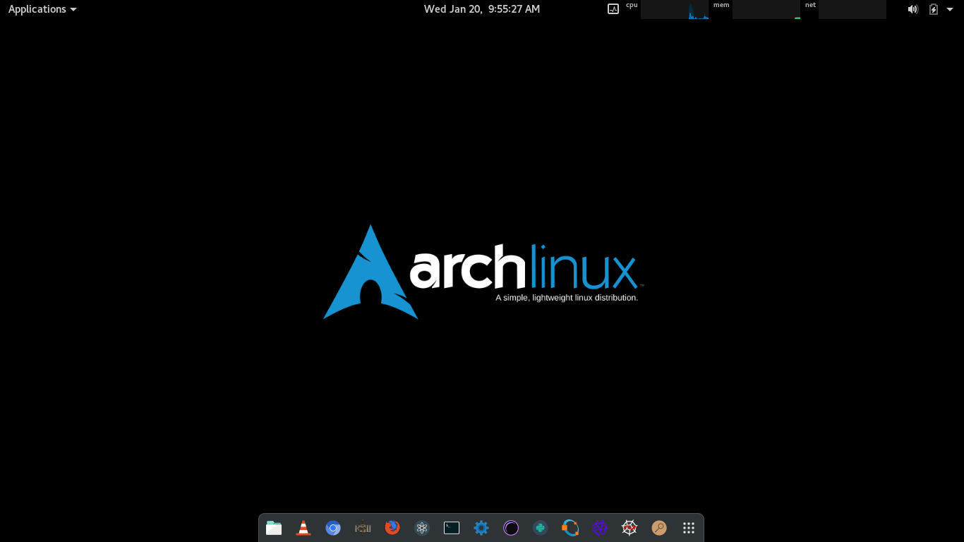 Install Arch Linux from graphical installer!