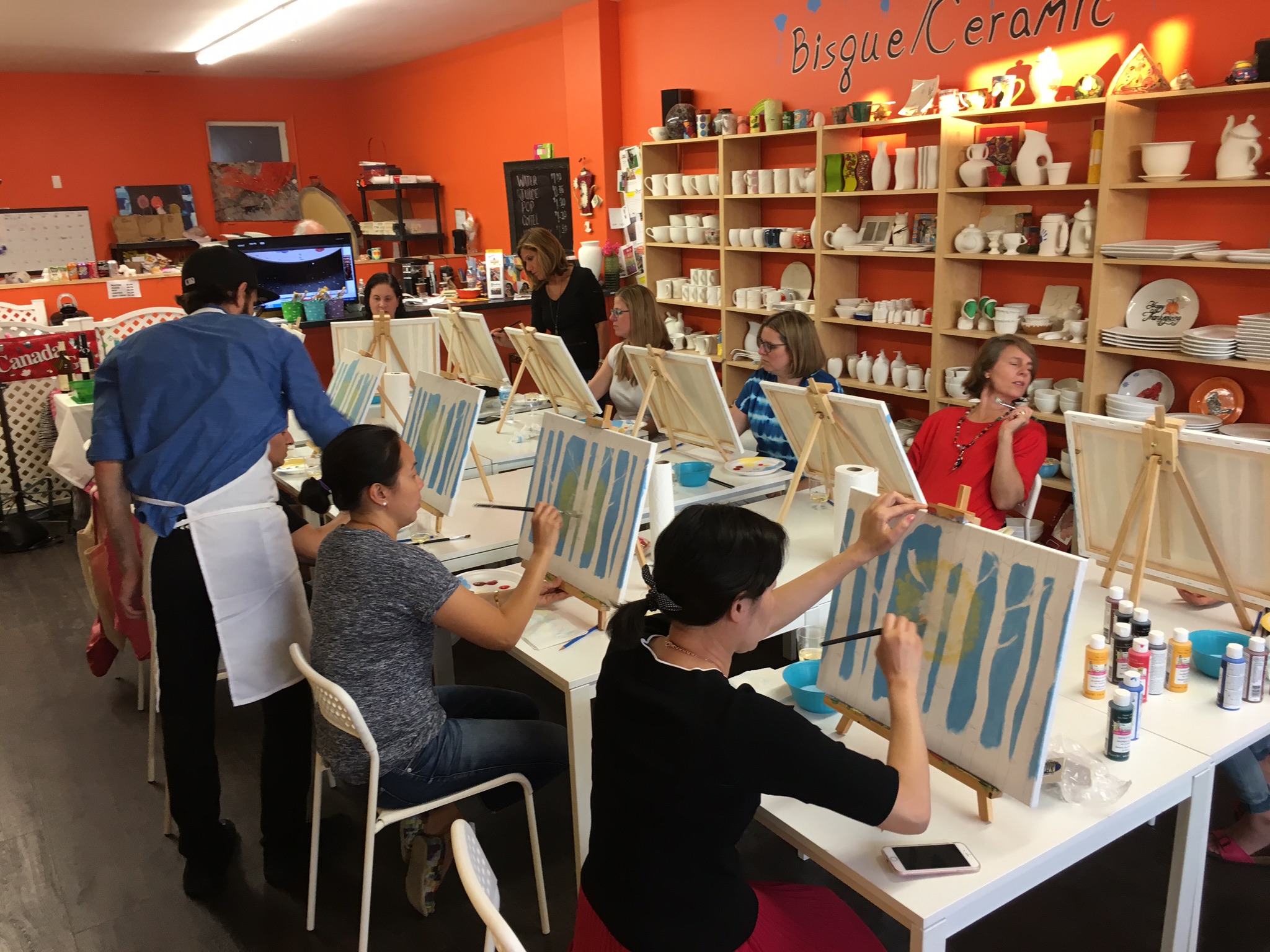 Pottery & Ceramic Painting Classes for Kids Toronto Fusion Artz Cafe