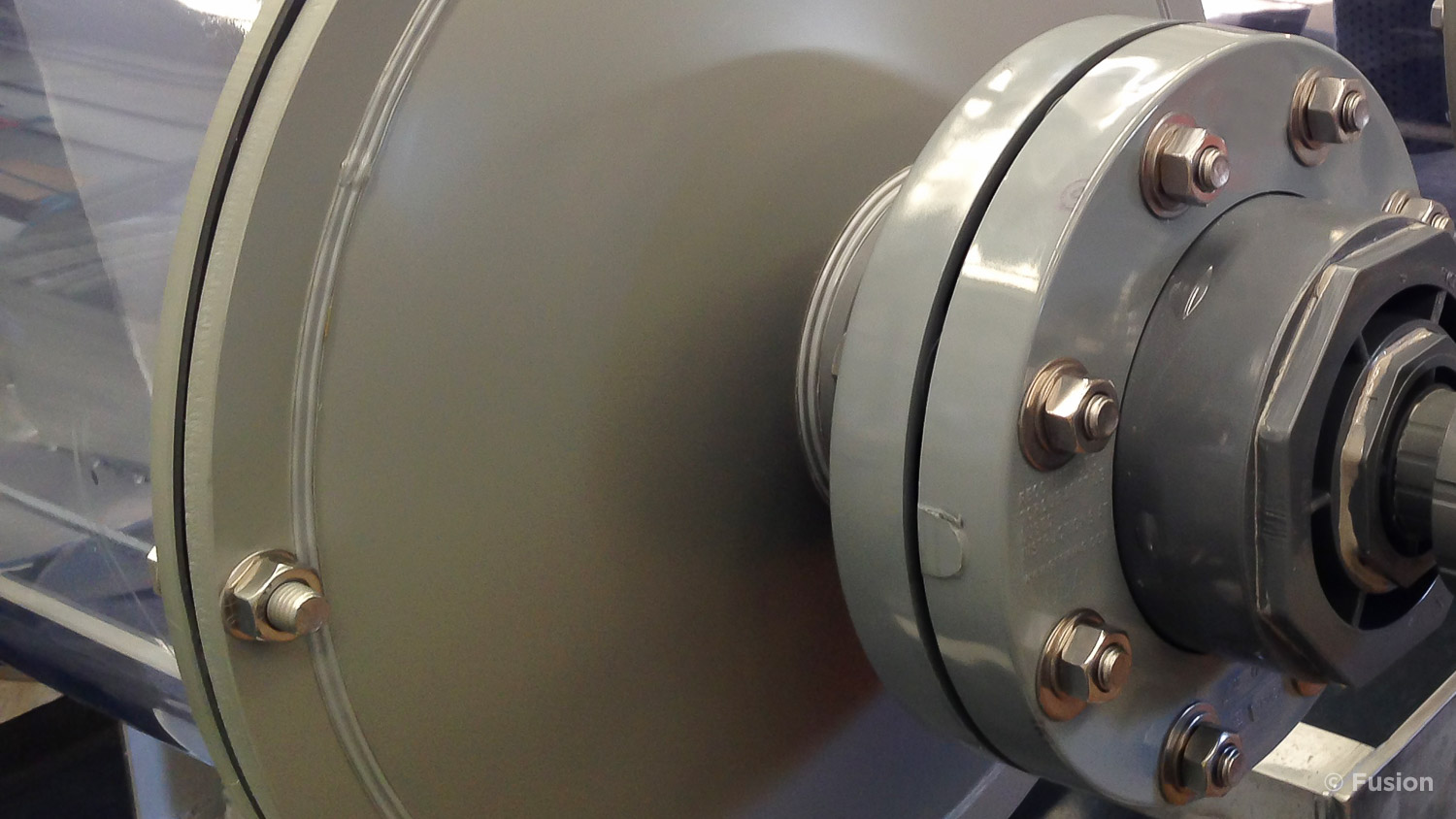 PE, UPVC or PP Scrubbers for Industrial Applications Fusion