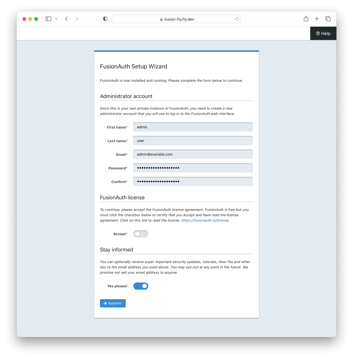 Deploying FusionAuth on Fly.io