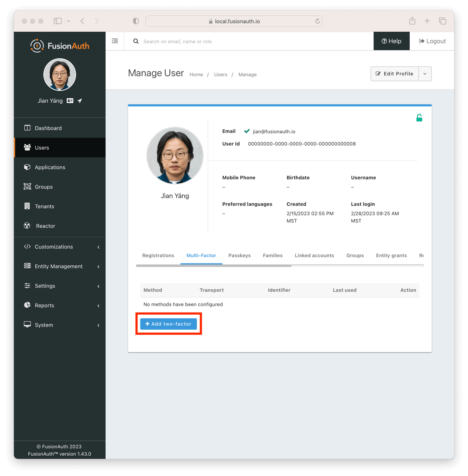 MultiFactor Authentication (MFA)