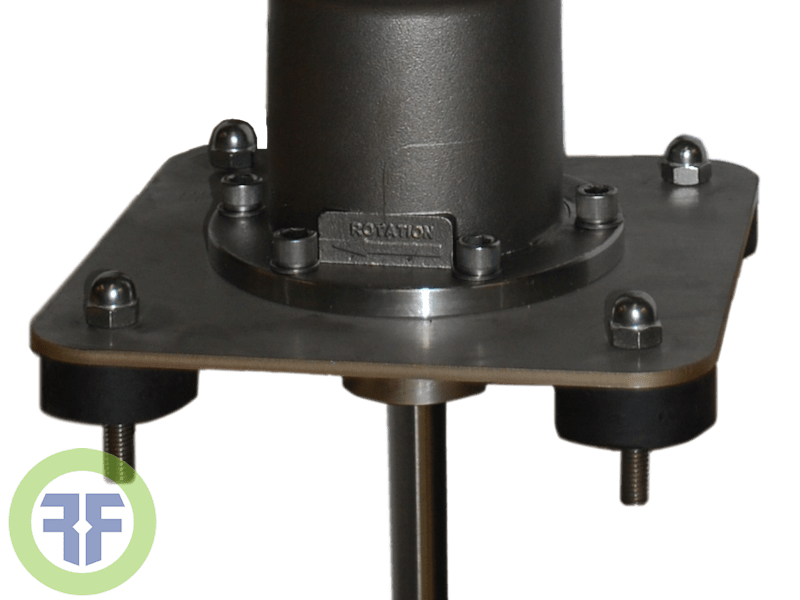 Portable Top Entry Tank Mixers with Aluminum Housings