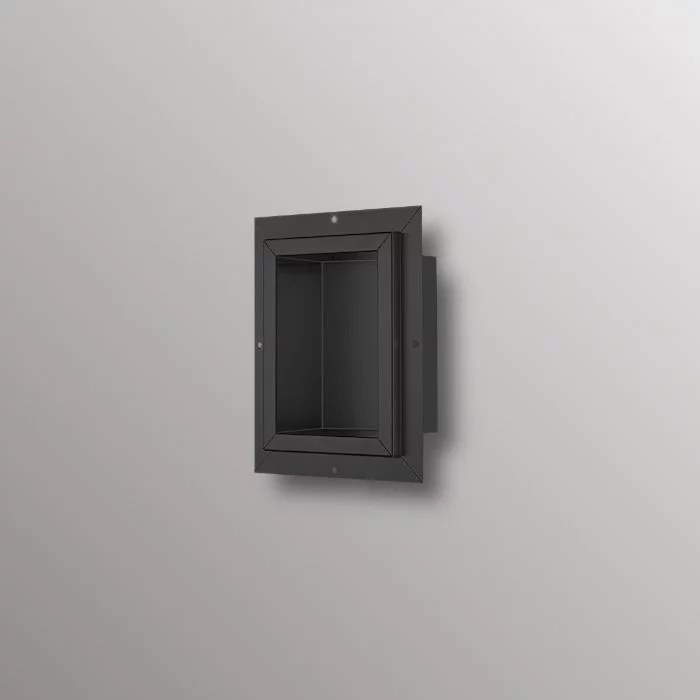 Matte Black Shower Niche Fusion Home