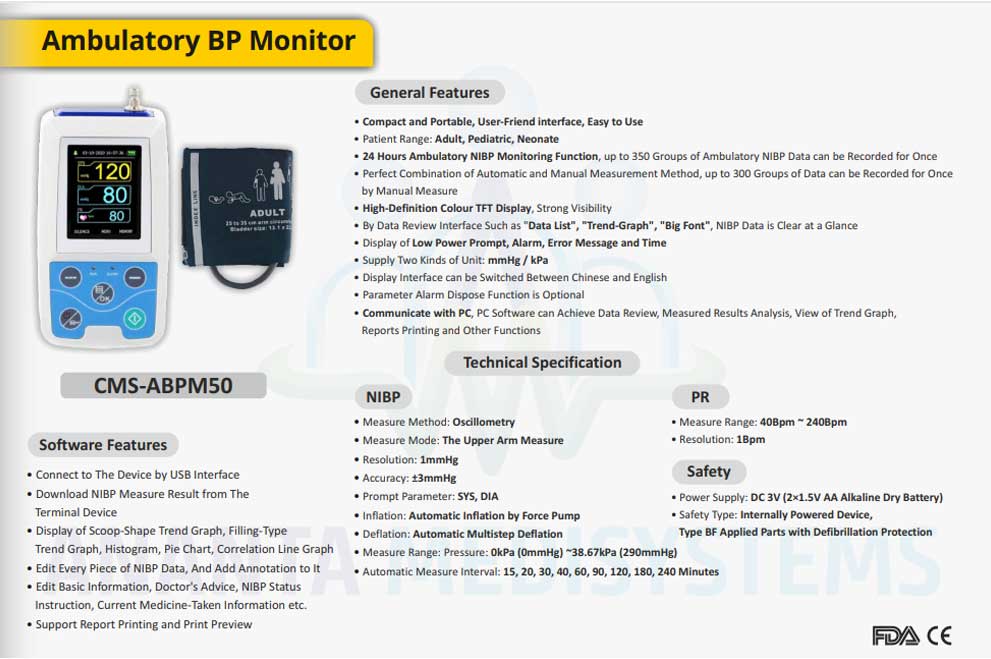 Ambulatory BP Monitor – Fusion Medi-Tech Inc.